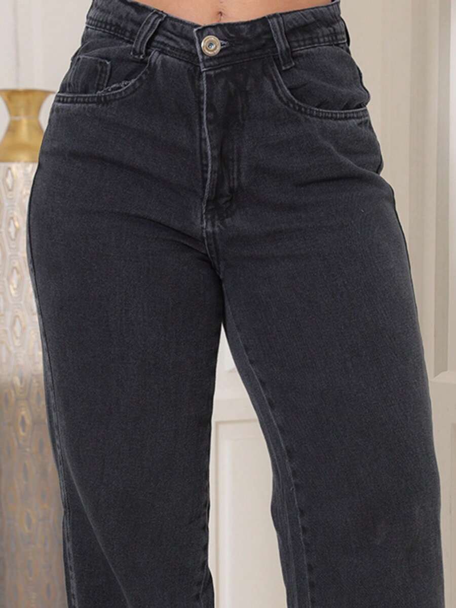 Calça Jeans Feminina Wide Leg